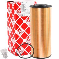 FEBI BILSTEIN Ölfilter + Schraube + MANNOL Energy 5W-30, 1x5 Liter