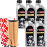 FEBI BILSTEIN Ölfilter + FORD Motorcraft 5W-30 A5,...