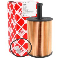 FEBI BILSTEIN Ölfilter + Schraube + VAG Original 0W-30, 5 Liter