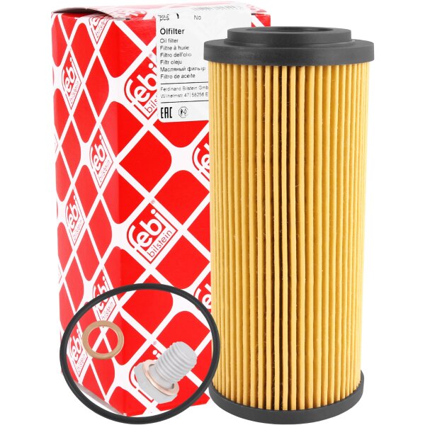 FEBI Ölfilter + Schraube