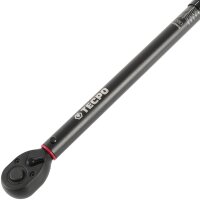 TECPO Drehmomentschlüssel 1/2", 20-200 Nm + Kraft-Schoneinsatz-Satz SW 17mm 19mm 21mm