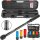TECPO Drehmomentschlüssel 1/2", 20-200 Nm + Kraft-Schoneinsatz-Satz SW 17mm 19mm 21mm