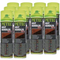 10x PETEC Rostwandler Spray, 500 ml