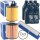 MEYLE Inspektionspaket Filter Set + BMW 0W30 Öl, 5L
