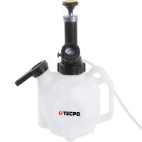 TECPO Bremsenentlüftungsgerät 4L + MANNOL Bremsflüssigkeit, 5L