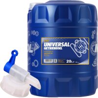 1x MANNOL Universal Getriebeoel 80W-90 API GL 4, 20L + Auslaufhahn