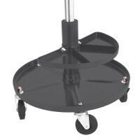 TECPO 2x Werkstatt-Arbeitssitz mit 5 Rollen | Ø 360 mm