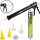 TECPO Kartuschenpresse + 600 ml PETEC K&D Karosserie Klebe-& Dichtmasse, Weiß