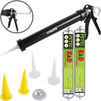 TECPO Kartuschenpresse + 2x 600 ml PETEC K&D...
