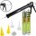 TECPO Kartuschenpresse + 2x 600 ml PETEC K&D Karosserie Klebe-& Dichtmasse, Weiß
