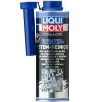 8x LIQUI MOLY Pro-Line Benzin-System-Reiniger, 500 ml