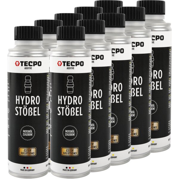 10x TECPO Hydrostößel Additiv ESTER, 300 ml