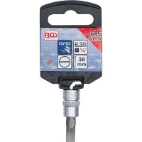 BGS Bit-Einsatz | Antrieb Innenvierkant 6,3 mm (1/4") | Schlitz 6,5 mm