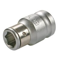 BGS Adapter mit Haltekugel, 10 (3/8), für 8 mm Bits