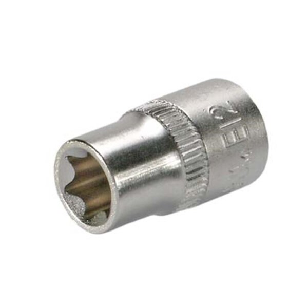 BGS Steckschlüssel-Einsatz für E-Profil, E12, 10 (3/8)