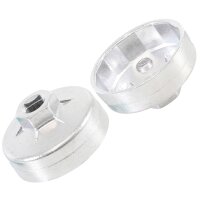 BGS Ölfilterkappe aus Aluminium-Druckguss, 65 mm x 14-kant