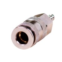 BGS Druckluft Werkzeug Schnellkupplung Zubehör 6 mm Messing für Druckluftschläuche