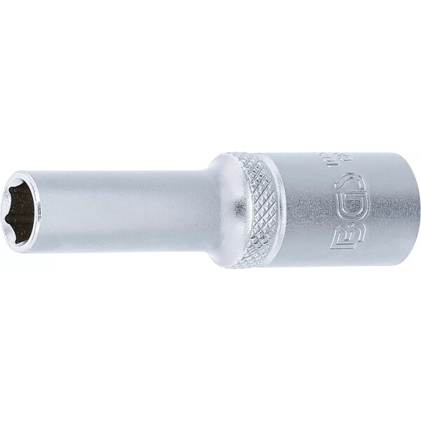 BGS Steckschlüssel-Einsatz Sechskant, tief | Antrieb Innenvierkant 10mm (3/8") | SW 8mm