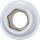 BGS Steckschlüssel-Einsatz Sechskant, tief | Antrieb Innenvierkant 10mm (3/8") | SW 8mm