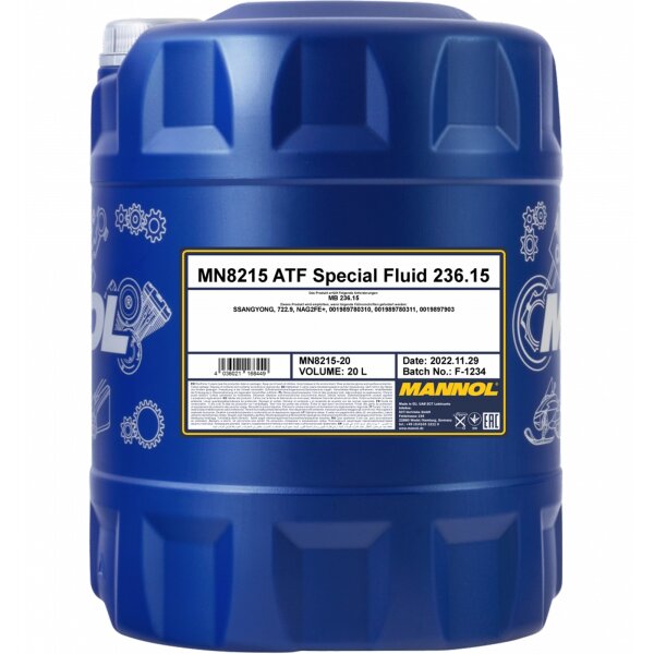MANNOL ATF Special Fluid 236.15, 20L