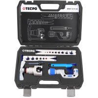 TECPO Bördelgerät Bördelwerkzeug Bremsleitung Klimaanlage Klimaleitung und Kraftstoffleitung