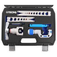 TECPO Bördelgerät Bördelwerkzeug Bremsleitung Klimaanlage Klimaleitung und Kraftstoffleitung