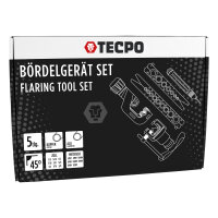 TECPO Bördelgerät Bördelwerkzeug Bremsleitung Klimaanlage Klimaleitung und Kraftstoffleitung