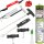 TECPO Windschutzscheibe-Reparaturset + PETEC Scheibenkleber, 310 ml