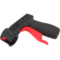 12x TECPO Autolack schwarz matt 500 ml + Pistolengriff