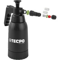 2x TECPO Druckpumpzerstäuber Schaumsprüher Foamya 1.0L