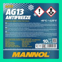 MANNOL Antifreeze AG13 - 40°C, 3x 10 Liter, Grün