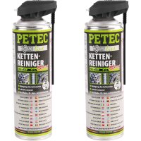 2x PETEC Kettenreinigerspray 500ml