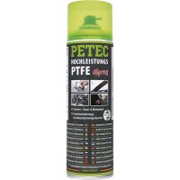 6x PETEC Hochleistungs- PTFE- Spray 500 ml