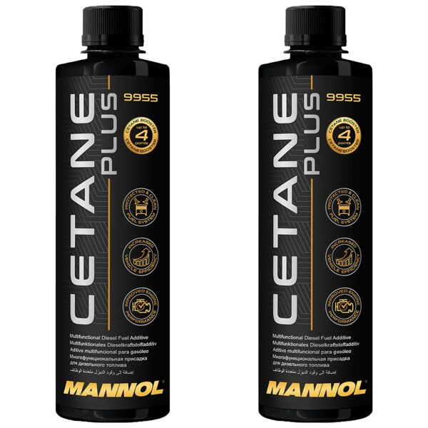2x MANNOL Cetane Plus, 450mL