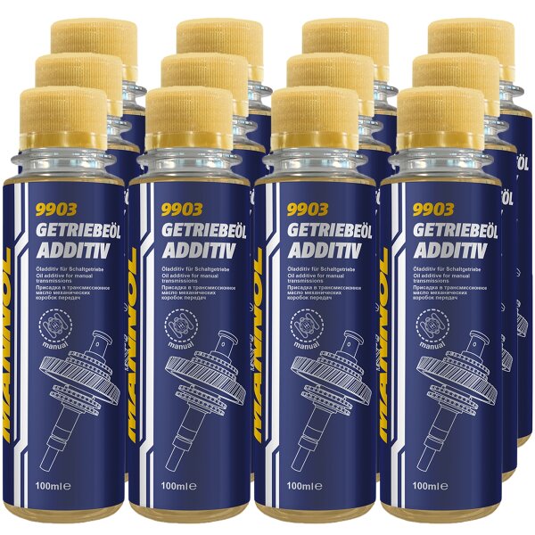 12x MANNOL Getriebeoel Additiv manual, 100mL
