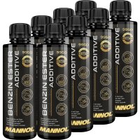 8x MANNOL Benzin Ester Additive, 250 ml