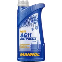3x MANNOL Kühlerfrostschutz AG13, 1L