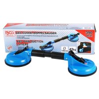 2x Gummi-Doppelsauger, Ø 120 mm, ABS, flexible...