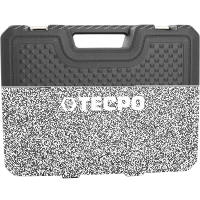 TECPO Kühlsystem Abdrückgerät + TECPO Kühlerfrostschutz Rot, 5 Liter