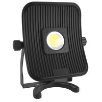 TECPO AKKU COB LED 50W Arbeitsleuchte 4500 Lumen Strahler Baustrahler IP54