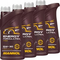 4x MANNOL Energy Formula PSA 5W-30, 1L