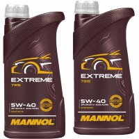 MANNOL Extreme 5W-40 API SN/CH-4, 2 Liter