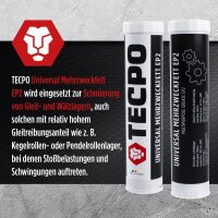 20x TECPO Universal Mehrzweckfett EP2, 400g