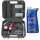 TECPO Vakuumpumpe Druckpumpen Set + Bremsflüssigkeit DOT-4, 1L