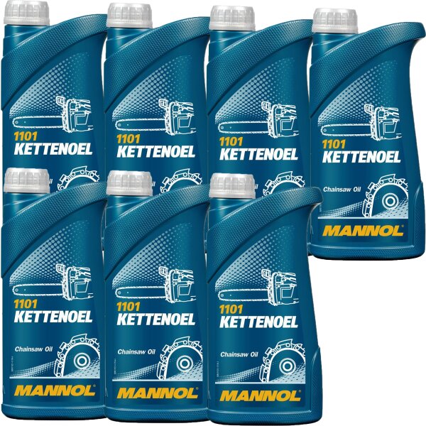 MANNOL Kettenöl 7x1 Liter