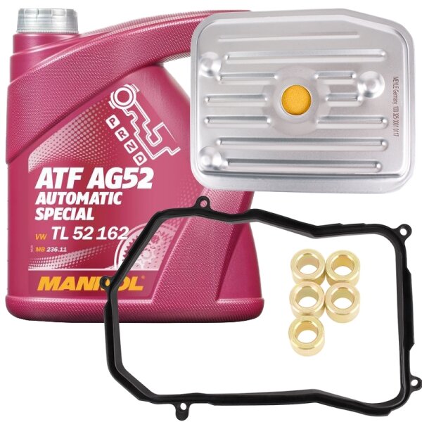 Hydraulikfiltersatz + ATF AG52, 4 Liter