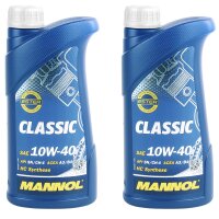 MANNOL Classic 10W-40 API SN/SM/CF, 2x1 Liter