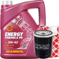 FEBI BILSTEIN Ölfilter + MANNOL 5W-40 Energy Formula...