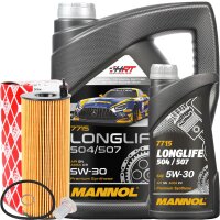 FEBI BILSTEIN Ölfilter + MANNOL Longlife 504.00 /...