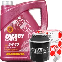 FEBI BILSTEIN Ölfilter + Schraube + MANNOL Energy...